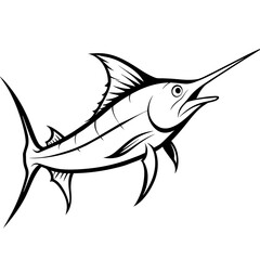 fish isolated on white