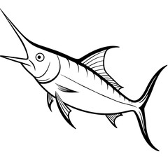 fish isolated on white
