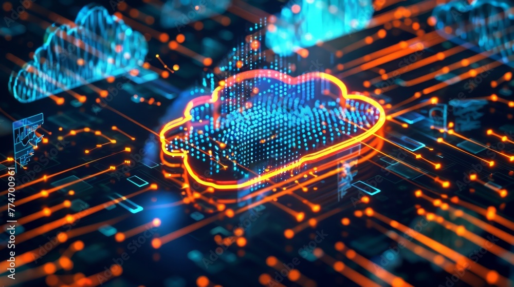 Poster Advanced Cloud Computing Technology on Circuit Board