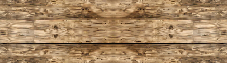 Symmetrical Oak Wood Seamless Texture. A seamless texture of sanded oak wood planks, arranged symmetrically with natural grain detail