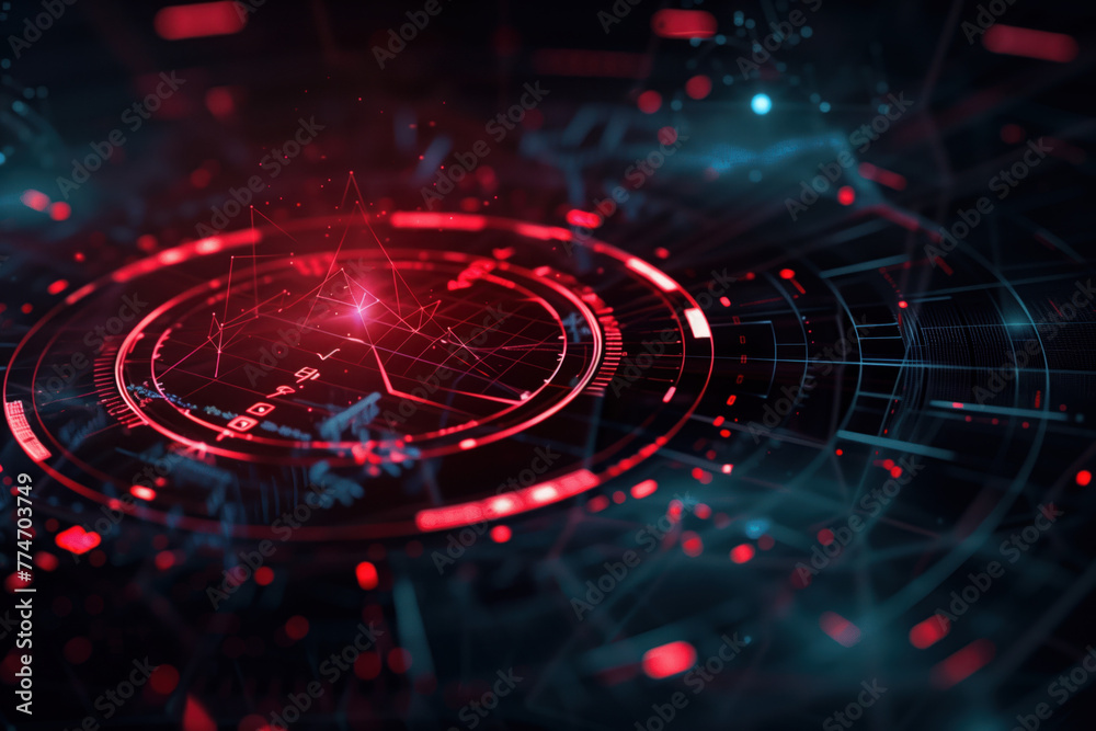 Poster abstract futuristic background with lights. a slide background for showcasing digital and creative c