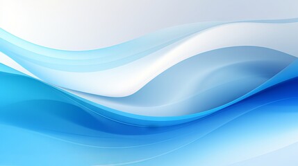 Fototapeta premium Vibrant blue abstract vector element: perfect for presentation designs, banners, brochures, and business cards