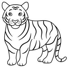 illustration of tiger
