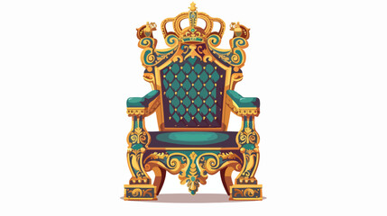 Throne  Stock Image Royalty's Throne Ornate