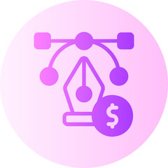 vector art gradient icon