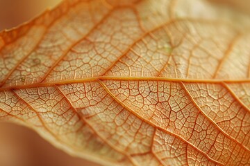 Autumn Leaves A Glimpse of Nature's Beauty Generative AI