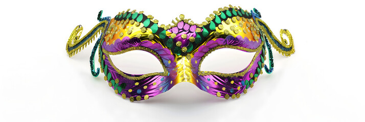 Golden and violet luxury masks.
Exquisite Golden and Purple Masquerade Mask for Glamorous Events.