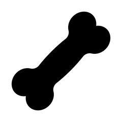 Icon sugar bone for dog, dog treat bone