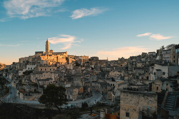 Fototapeta na wymiar City of Matera, Basilicata, Italy