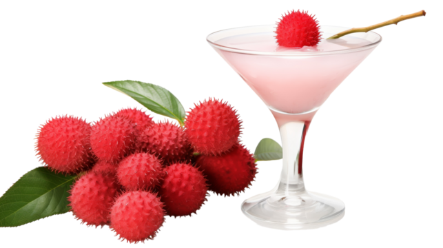 A cocktail overflowing with an abundance of artistic garnishes, creating a visually stunning and indulgent display