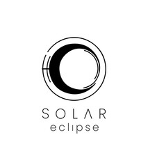 SOLAR eclipse, t-shirt design.