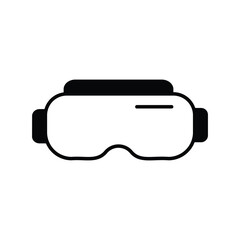 processor icon with white background vector stock illustration