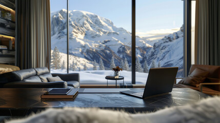Cozy Business Office in the Mountains