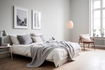 Serene Lines: Scandinavian Minimalist Bedroom Decors for a Clean Atmosphere
