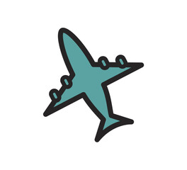 Icon set Tour and travel vector illustration