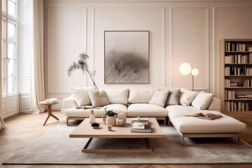 Calming Serenity: Minimalist Living Room Decors in Clean and Clear Spaces