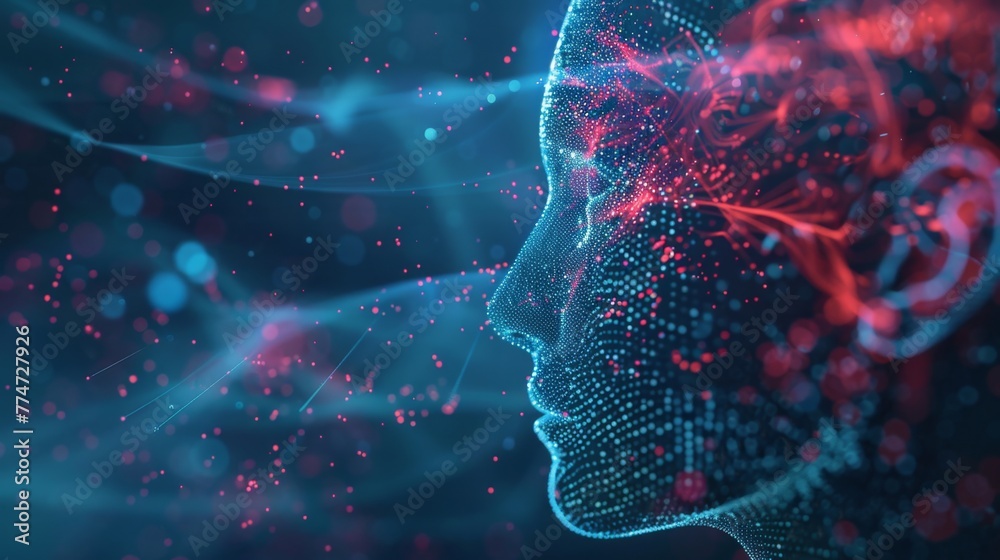 Poster Digital Representation of Artificial Intelligence Brain Activity