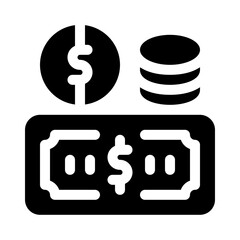 cash glyph icon