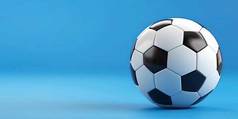 3D Soccer Ball, Football, Sports 3D Rendering