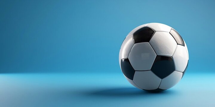 3D Soccer Ball, Football, Sports 3D Rendering