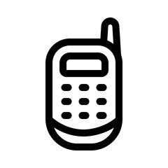 handphone line icon