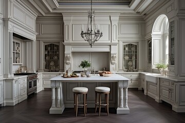 Timeless Georgian Kitchen: Grand Scale Traditional Design Inspiration