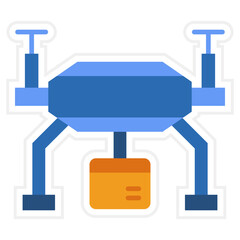 Drone Delivery Icon