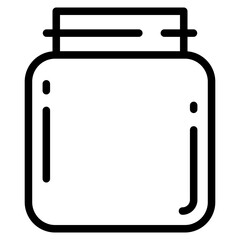 glass jar icon