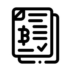 invoice line icon