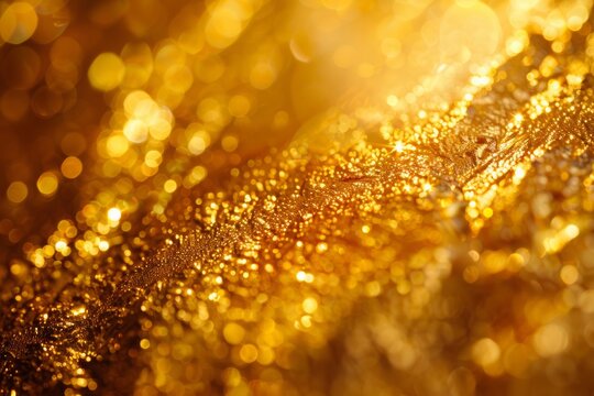 A golden mirage, whispers of Midas touch across an abstract texture, gilding the mundane in opulent light.


