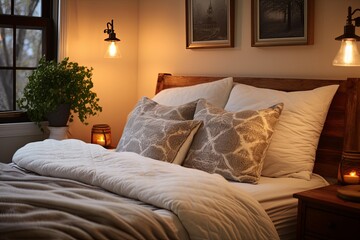 Incredible Cozy Bedroom Designs: Warm Bedding & Soft Lighting Inspiration