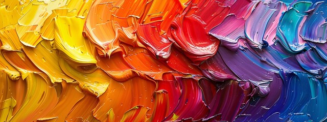 Colorful Chaos A Vibrant Painting of the Month Generative AI