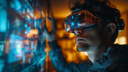 Augmented Reality, Designers are utilizing augmented reality glasses to interact with and modify a complex process model