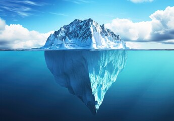 Iceberg side view