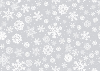 winter snowflakes : seamless pattern, holiday celebrations print, festive designs for web and textiles
