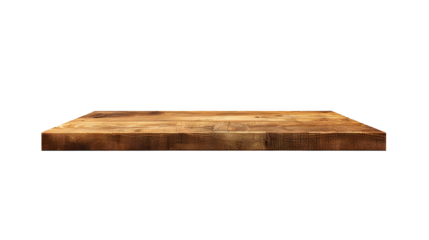 Transparent picture of wooden board
