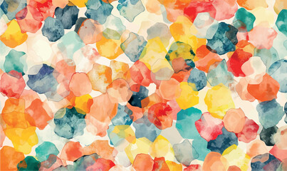 watercolor abstrect colorful background