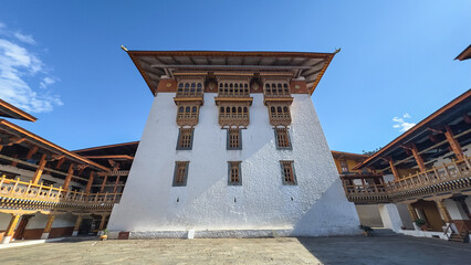 Punakha Dzong, Bhutan. is the administrative centre of Punakha District.