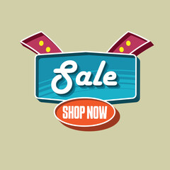 Retro design elements Artistic concept of promotional labels, badges, stickers, ads and bubble speeches Vintage collection of advertisements and coupons