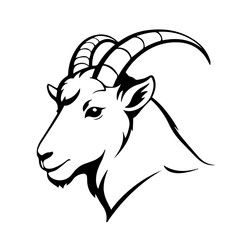 goat vector design icon illustration