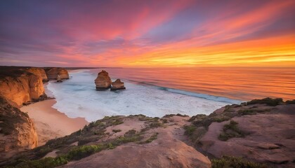 Stunning Coastal Sunset in South Australia