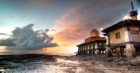 Masjid Al Hussain is a floating mosque in Kuala Perlis, Perlis, Malaysia.  Indeed, prayer has been...