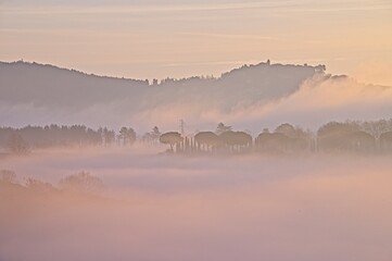 Sunrise Over Umbria, Italy March 2024