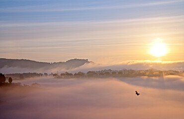 Sunrise Over Umbria, Italy March 2024