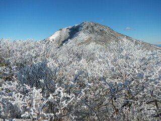 那須岳と樹氷