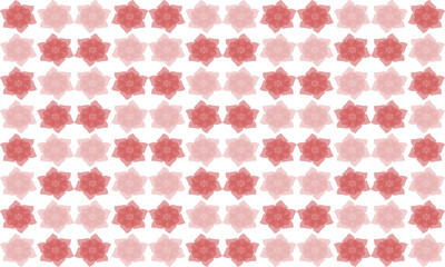 seamless pattern with pink flowers, seamless pattern with red and pink flowers checkerboard repeat style, replete image design for fabric printing, checkerboard