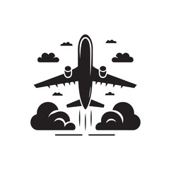 Plane icon vector illustration