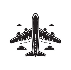 Plane icon vector illustration