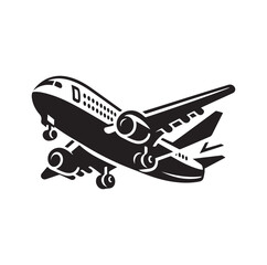 Plane icon vector illustration