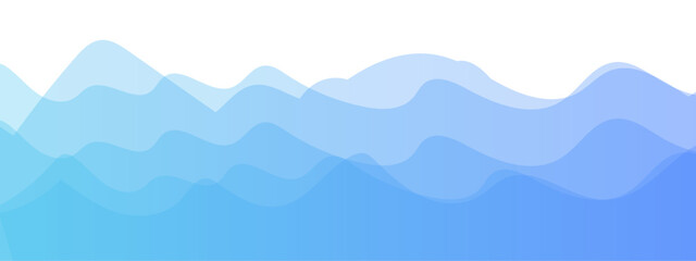 Fototapeta na wymiar Abstract blue wave background. creative sea Concept. Light elegant dynamic abstract background. Abstract minimal nature landscape illustration texture 